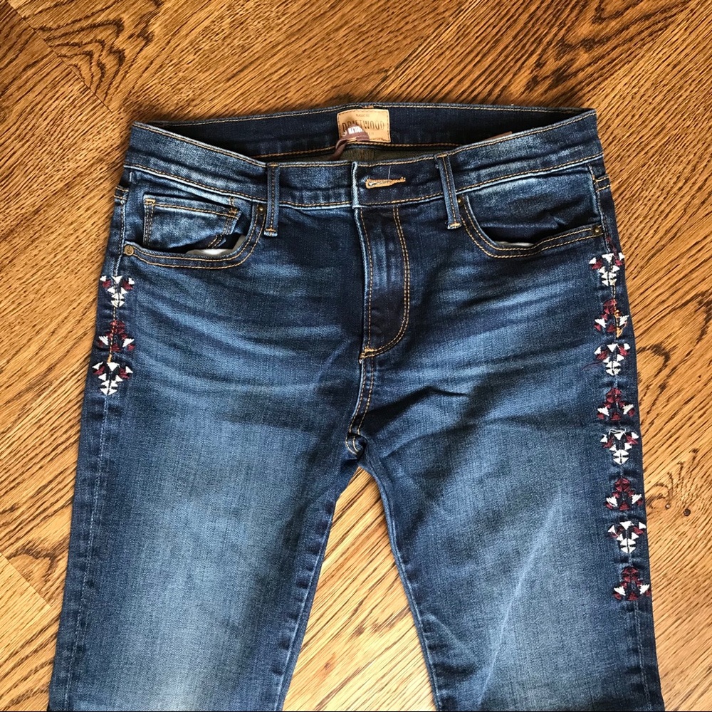 Driftwood Dark Jeans w. Embellishments